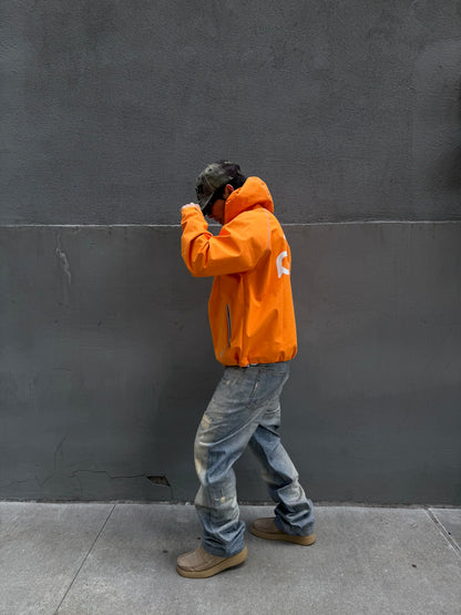 Printed Distress Denim