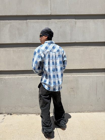 Blue Plaid shirt
