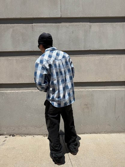 Blue Plaid shirt