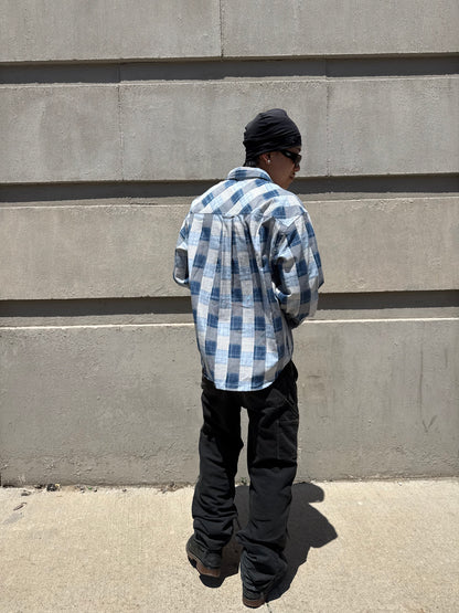 Blue Plaid shirt