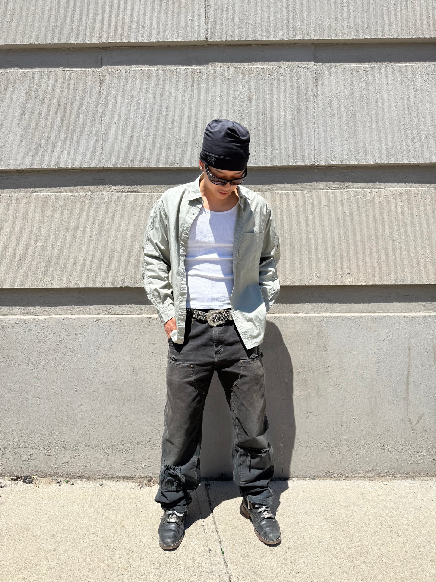 Grey Crunchy Shirt