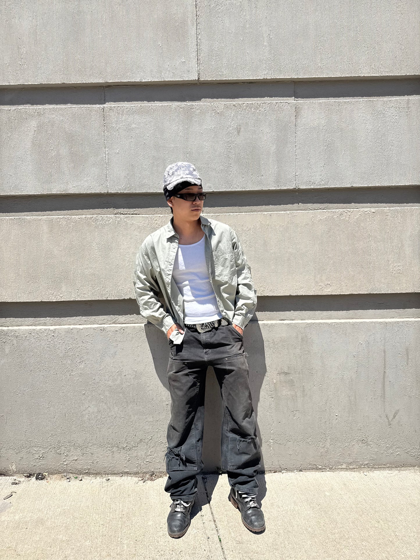 Grey Crunchy Shirt
