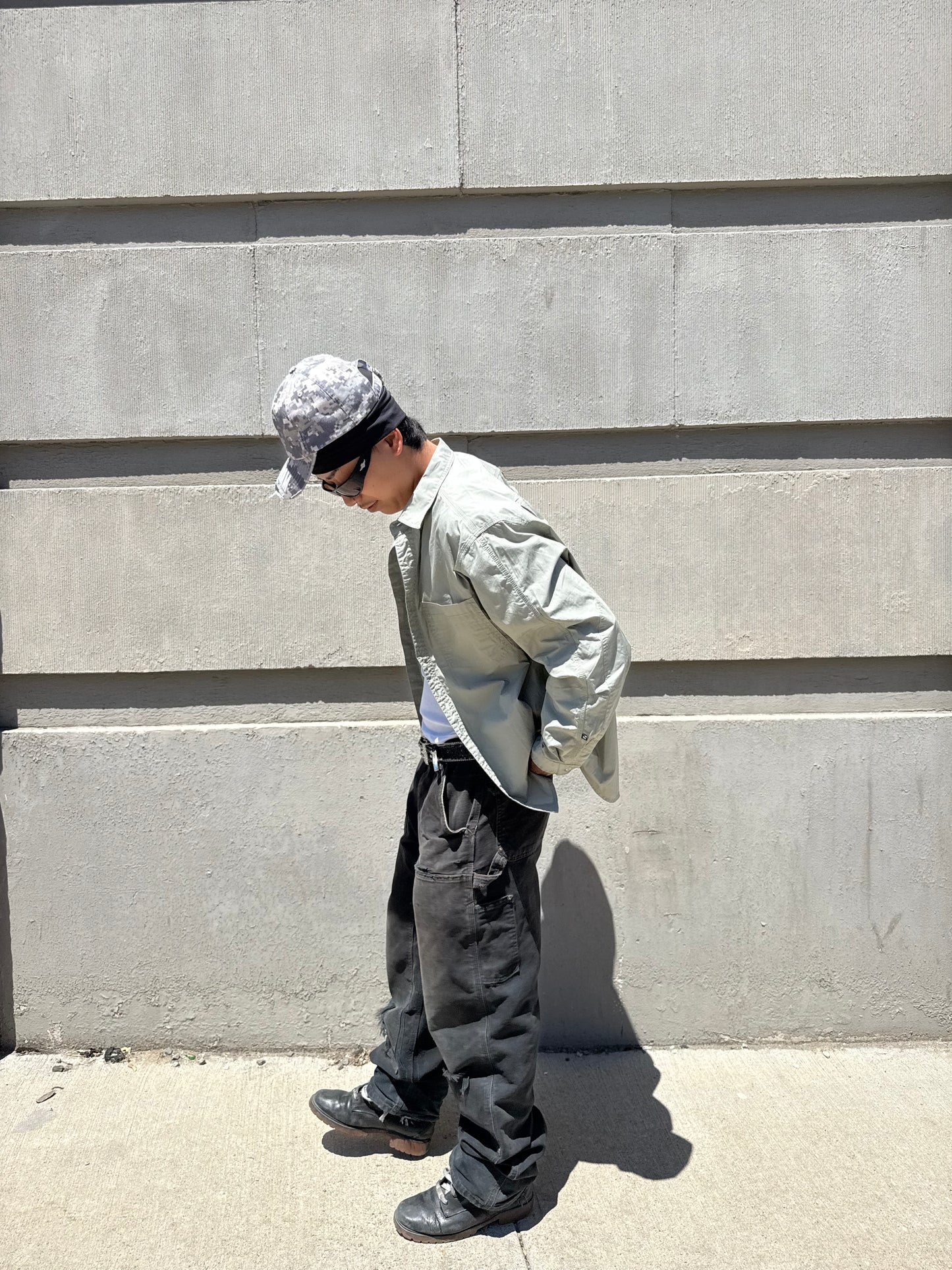 Grey Crunchy Shirt