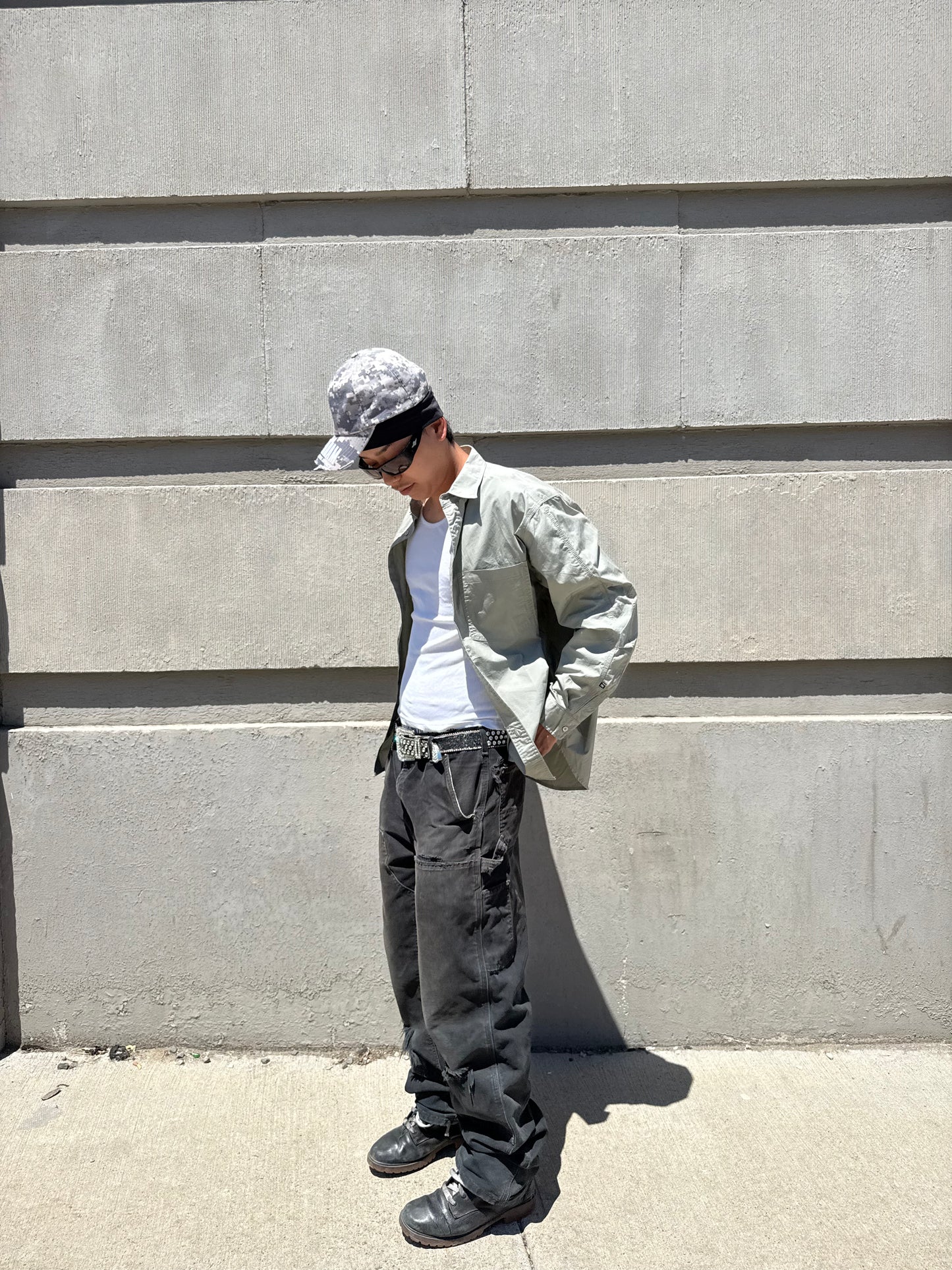 Grey Crunchy Shirt