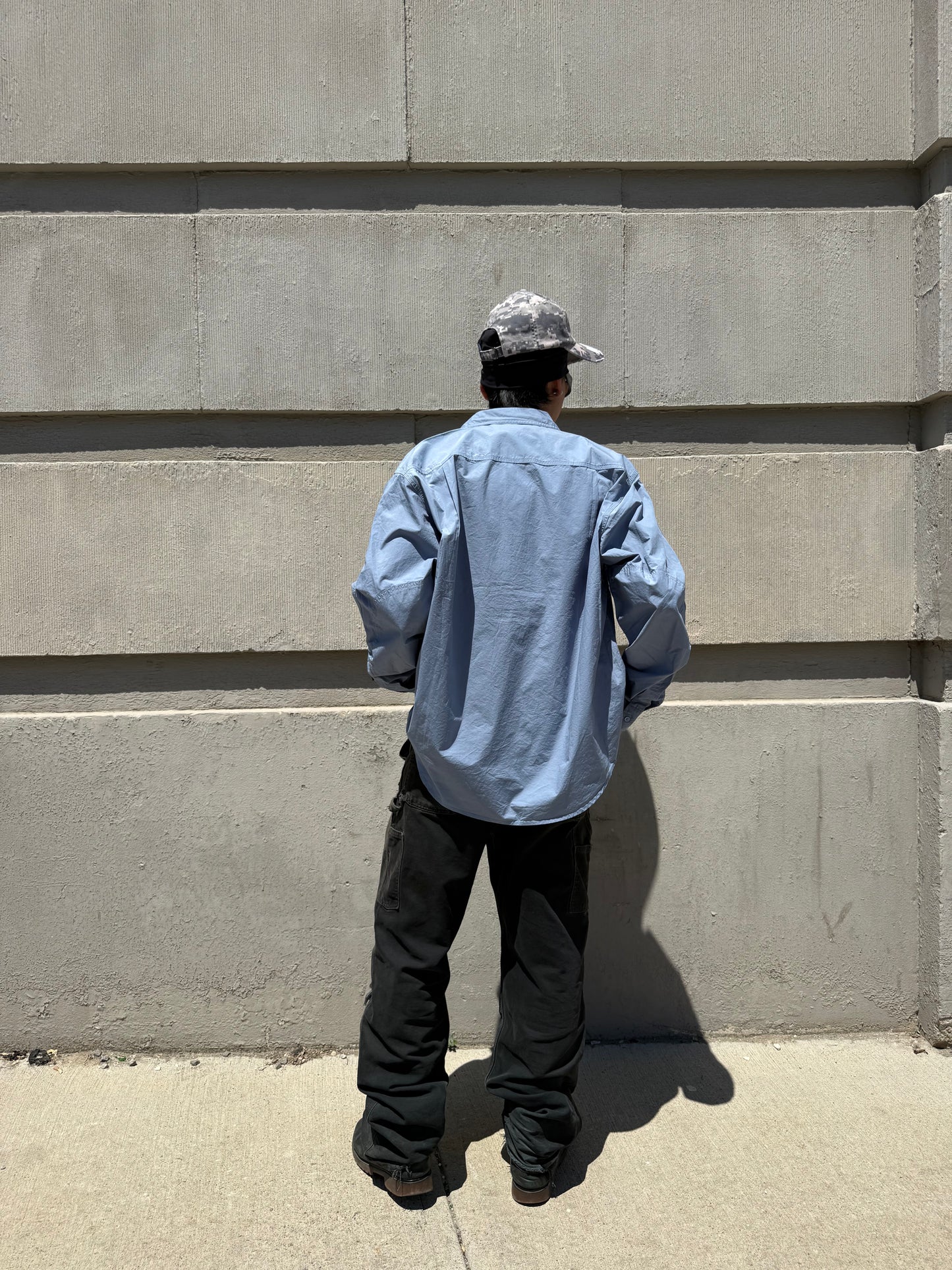 Blue Crunchy Shirt