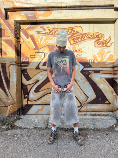 Concrete Baggy Jorts