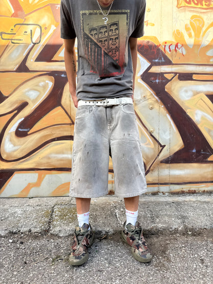 Concrete Baggy Jorts